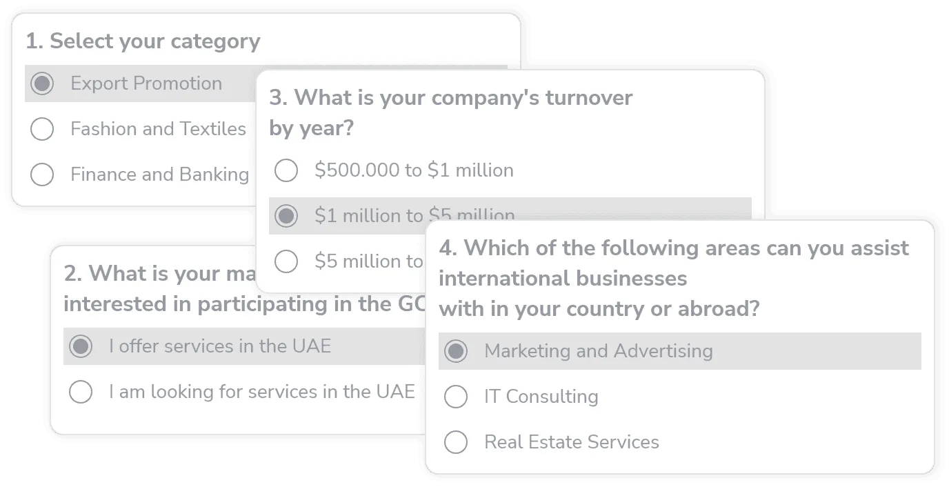 Tailored Questionnaire Creation